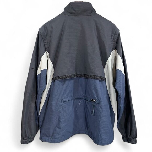 Columbia Jacket Men’s XL Packable Windbreaker Rain Vest Removable Sleeves - Picture 2 of 15